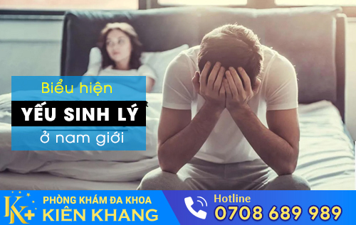 Biểu hiện yếu sinh lý ở nam giới