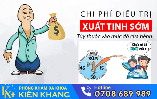 Chi phí điều trị xuất tinh sớm
