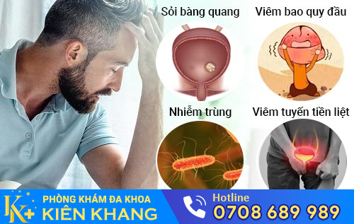Dương vật đau nhức do nhiều nguyên nhân gây nên