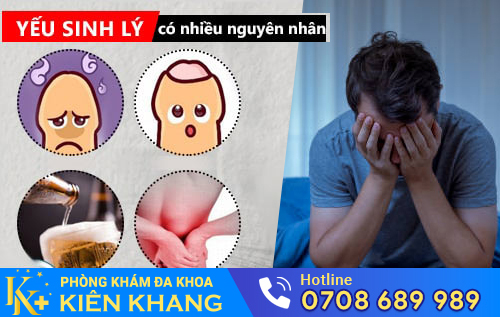 Yếu sinh lý nam do nhiều nguyên nhân gây nên