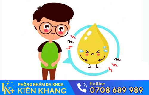 Thường xuyên đi tiểu hoặc muốn đi tiểu, bàng quang lúc nào cũng căng nước