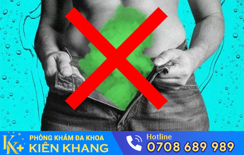 Nấm dương vật khiến "cậu nhỏ" nặng mùi