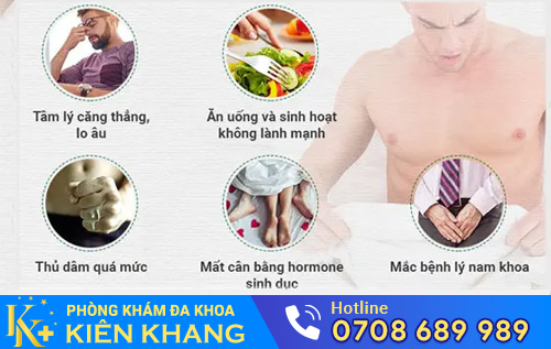 Nguyên nhân khiến tinh trùng ít
