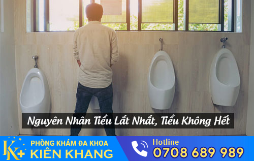 Nguyên nhân tiểu không hết, tiểu lắt nhắt