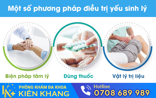 Một số phương pháp điều trị yếu sinh lý