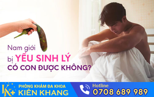 Yếu sinh lý có con được không?