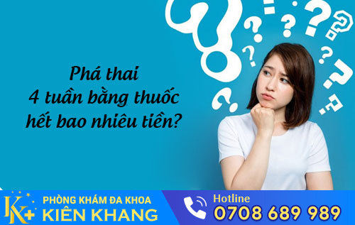 Phá thai 4 tuần
