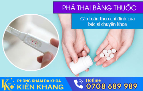 cách uống thuốc phá thai