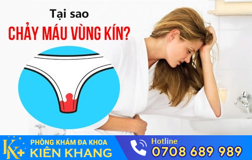 Một số nguyên nhân gây chảy máu vùng kín