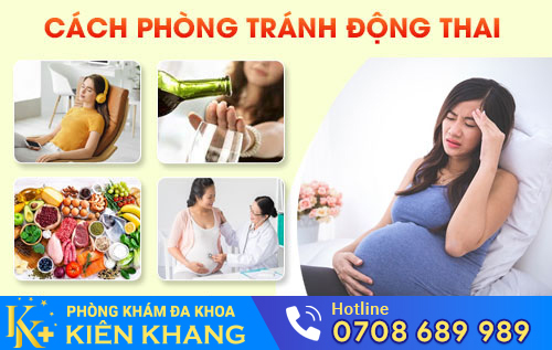 Một số cách phòng tránh động thai