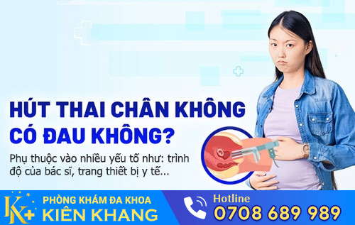Hút thai có đau không phụ thuộc vào nhiều yếu tố