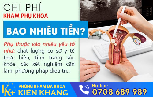 Khám phụ khoa bao nhiêu tiền