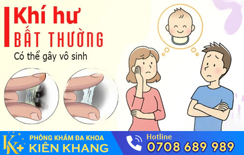 Khí hư bất thường - có thể gây ra vô sinh, hiếm muộn