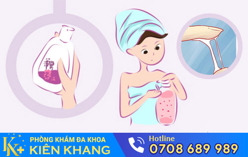 dụng dung dịch vệ sinh