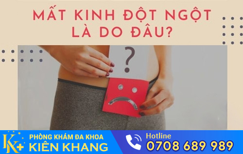 Mất kinh đột ngột