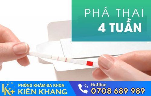 Phá thai 4 tuần