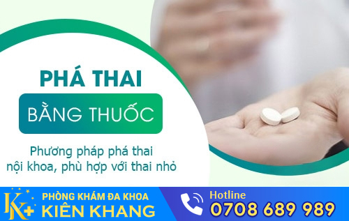 Phá thai bằng thuốc phù hợp với thai dưới 7 tuần tuổi
