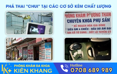 Phá thai "chui" gây nhiều hậu quả khôn lường