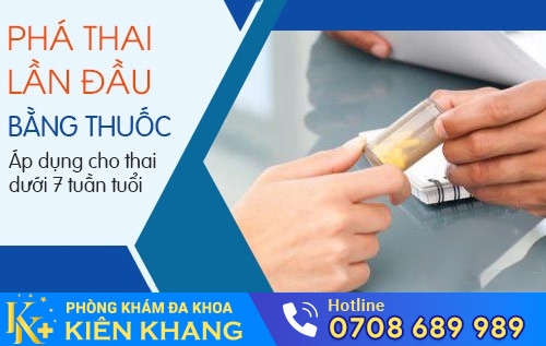 Phá thai lần đầu bằng thuốc