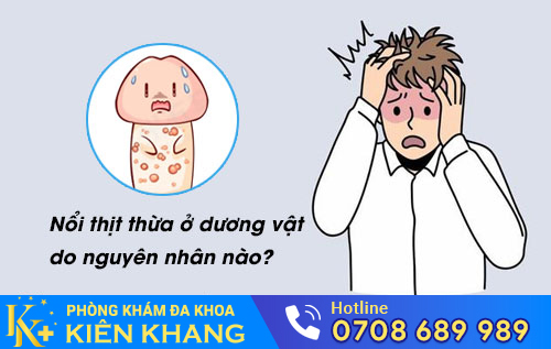 Nổi thịt thừa ở dương vật