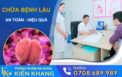 Điều trị bệnh lậu hiệu quả tại Kiên Khang với trang thiết bị hiện đại