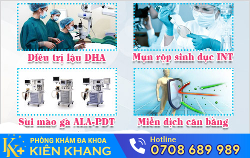Phòng Khám Đa Khoa Kiên Khang - Địa chỉ hỗ trợ điều trị mụn rộp sinh dục số 1