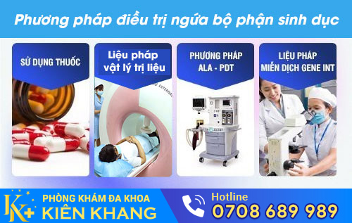 Phương pháp chữa ngứa bộ phận sinh dục