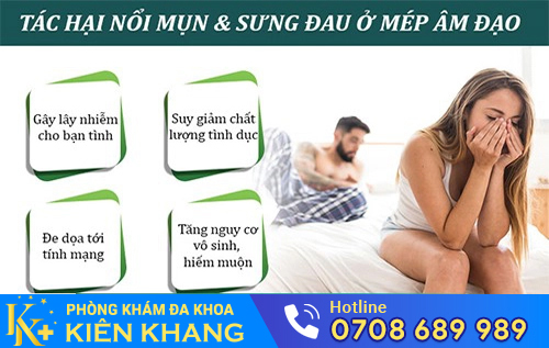 Thịt dư âm đạo - dấu hiệu bệnh sùi mào gà