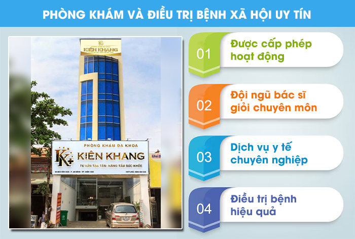 Địa chỉ điều tị bệnh xã hội uy tín tại Đồng Nai