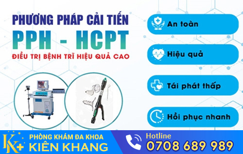 Điều trị bệnh trĩ hiệu quả bằng phương pháp PPH và HCPT