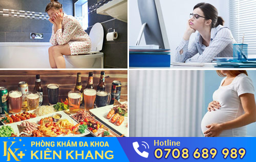 Một số nguyên nhân gây ra bệnh trĩ