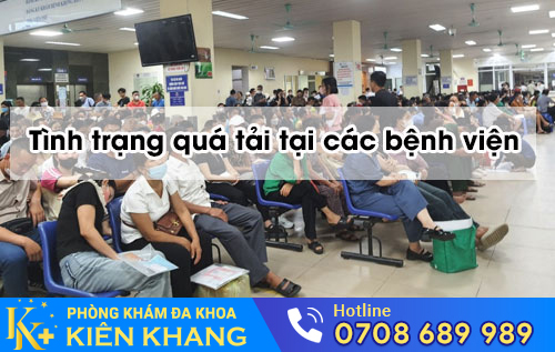 Quá tải tại các bệnh viện