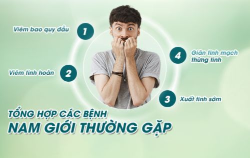 Các bệnh nam khoa thường gặp