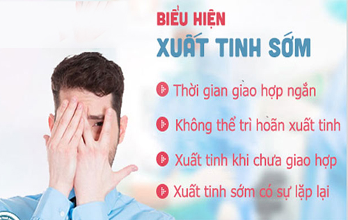 Biểu hiện xuất tinh sớm