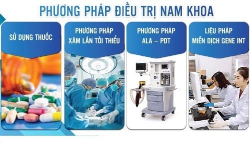 Áp dụng các phương pháp trị bệnh nam khoa hiện đại