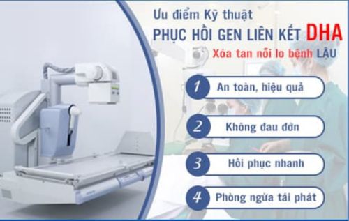 Kỹ thuật nhiệt điện trường DHA hỗ trợ điều trị bệnh lậu