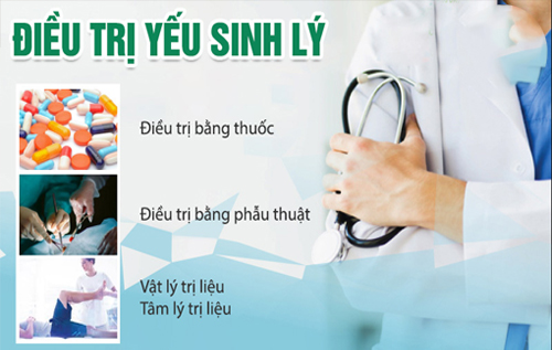Phương pháp chữa yếu sinh lý nam giới hiệu quả, an toàn
